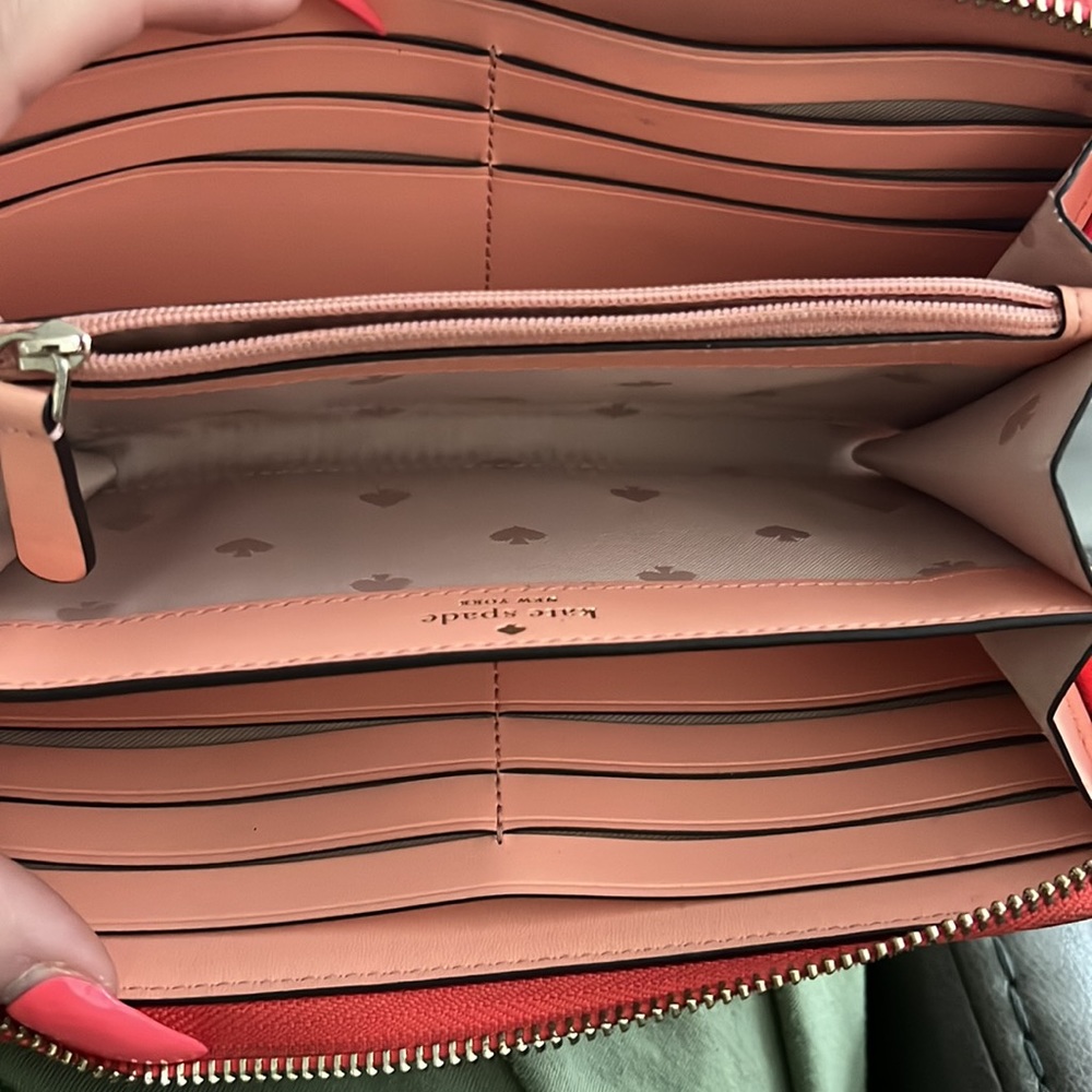 Red Kate Spade Wallet - Picture 3 of 3